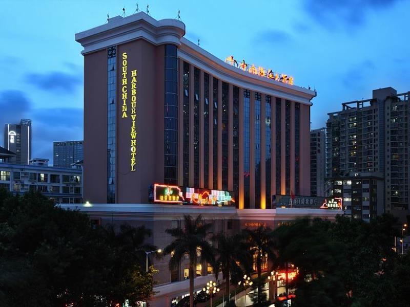 South China Harbour View Hotel Shenzhen Bagian luar foto